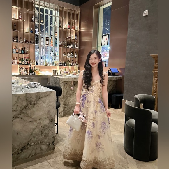 zimmermann picnic midi dress size 1 - Picture 2 of 5